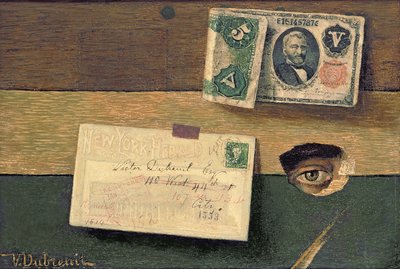 Oko artysty, ok. 1898 (olej na płótnie) autorstwa Victor Dubreuil