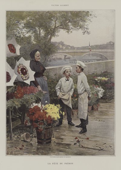 Fete du Patron autorstwa Victor Gabriel Gilbert