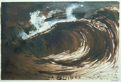 Ma destinee ... (pióro, pył i gwasz) autorstwa Victor Hugo