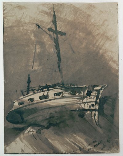 Spotkanie na morzu ... autorstwa Victor Hugo