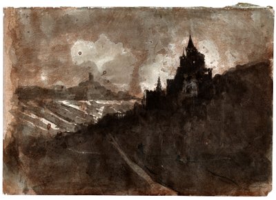 Dolina Renu, ok. 1850 autorstwa Victor Hugo