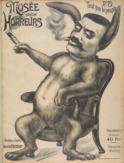Muzeum horrorów Galeria horrorów: Alexandre Millerand, 1899. autorstwa Victor Lenepveu