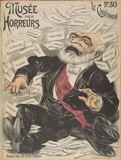 Muzeum horrorów Galeria horrorów: Émile Loubet, 1899. autorstwa Victor Lenepveu