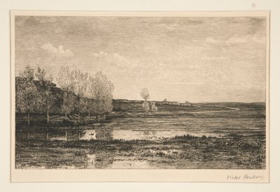 Krajobraz autorstwa Victor Louis Focillon
