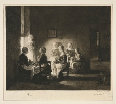 Koronkarze autorstwa Victor Louis Focillon