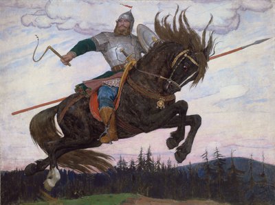 Bogatyr, 1920 autorstwa Victor Mikhailovich Vasnetsov