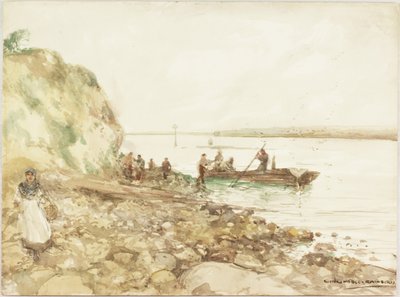 Coble wędkarskie (wc na pokładzie) autorstwa Victor Noble Rainbird