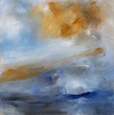 Sky is The Limit #2, 2022 (media mieszane) autorstwa Victoria Montesinos
