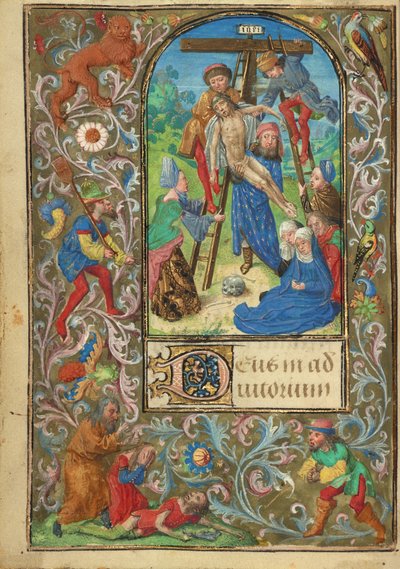 Depozycja autorstwa Vienna Master of Mary of Burgundy
