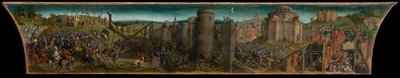 Zdobycie Jerozolimy przez Tytusa, ok. 1469-1483 (olej na panelu) autorstwa Vienna Master of Mary of Burgundy