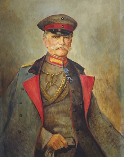 Generał August von Mackensen, ok. 1916 (olej na płótnie) autorstwa Vienna Nedomansky Studio