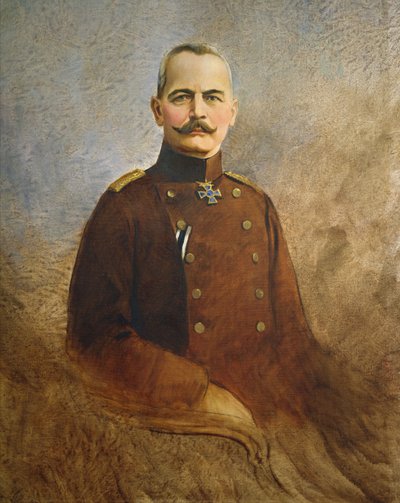 Generał Erich von Falkenhayn, ok. 1916 r. (olej na płótnie) autorstwa Vienna Nedomansky Studio