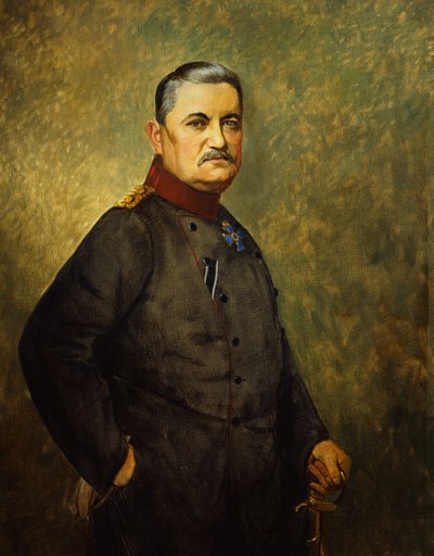 Generał Karl von Bulow, ok. 1916 r. (olej na płótnie) autorstwa Vienna Nedomansky Studio