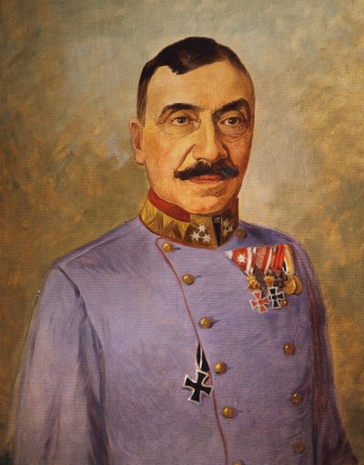 Generał Karl von Planter-Baltin, ok. 1916 r. (olej na płótnie) autorstwa Vienna Nedomansky Studio