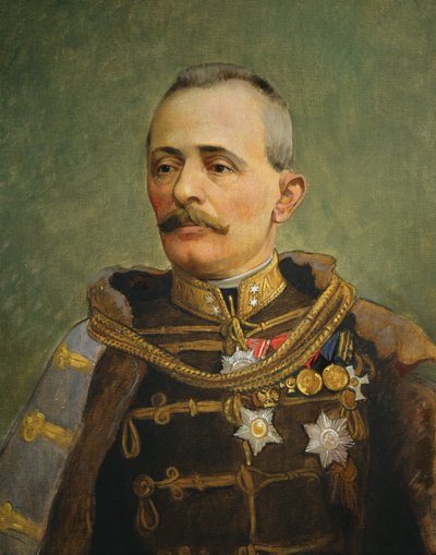 Generał Svetozar Boroevic von Bojna, ok. 1916 r. (olej na płótnie) autorstwa Vienna Nedomansky Studio