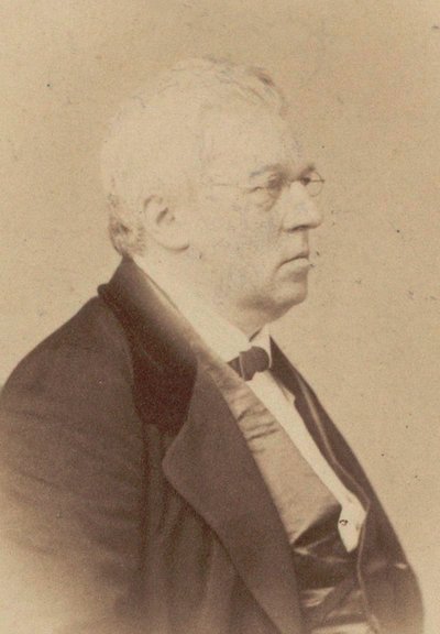Portret pianisty i kompozytora Josepha Christopha Kesslera 1800-1872. autorstwa Vienna . Photo studio G. Wünsch