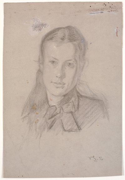 Portret Marthy Møller (m. Viggo Johansen 1880) autorstwa Viggo Johansen
