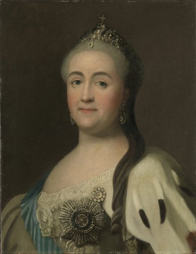 Portret cesarzowej Katarzyny II 1729-1796. autorstwa Vigilius Erichsen