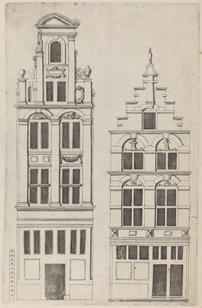 Holenderska Elewacja Elewacyjna: pl. 5 autorstwa Vignola