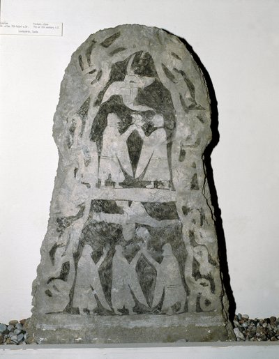 Kamień runiczny VII-VIII wiek autorstwa Viking