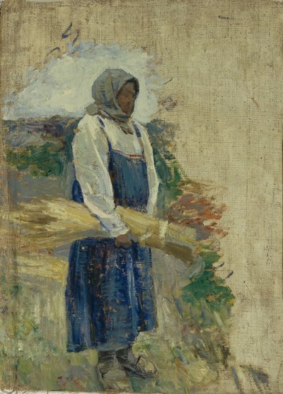 Żniwiarz, 1896 autorstwa Viktor Elpidiforovich Borisov Musatov