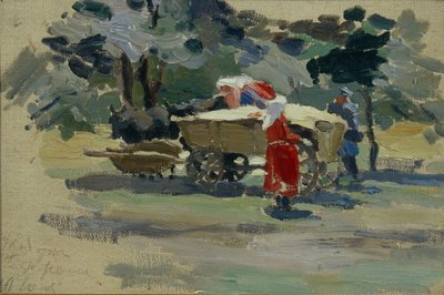 Doukhoborowie w Bordżomi, 1895 autorstwa Viktor Elpidiforovich Borisov Musatov