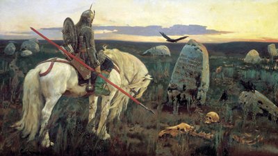Rycerz na rozdrożu, 1898. autorstwa Viktor Mikhaylovich Vasnetsov