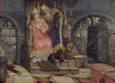 Kościej Nieśmiertelny, 1917-1926 autorstwa Viktor Mikhaylovich Vasnetsov