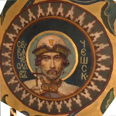 Św. Wacław I, książę czeski, 1885-1896 autorstwa Viktor Mikhaylovich Vasnetsov