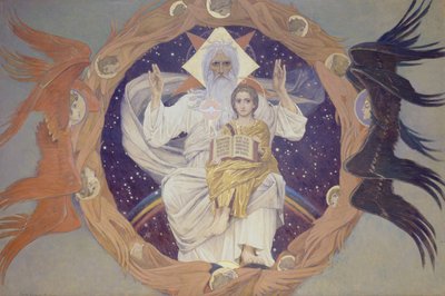 Święta Trójca Otechestwo, 1907 autorstwa Viktor Mikhaylovich Vasnetsov