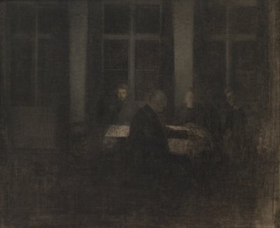 Wieczór w Saloniku autorstwa Vilhelm Hammershøi