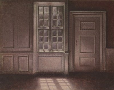 Światło księżyca, Strandgade 30, 1900-1906. autorstwa Vilhelm Hammershøi