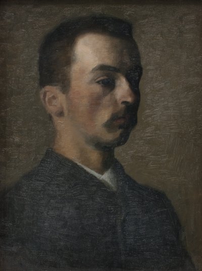 Autoportret autorstwa Vilhelm Hammershøi