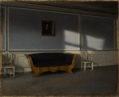 Słońce w salonie III, 1905. autorstwa Vilhelm Hammershøi