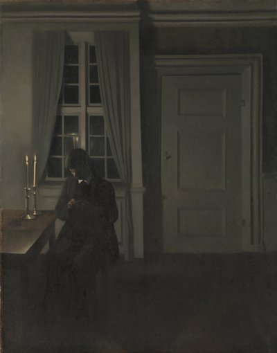 Kolekcjoner monet autorstwa Vilhelm Hammershøi