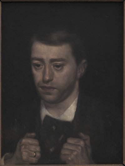 Kompozytor Fini Henriques autorstwa Vilhelm Hammershøi