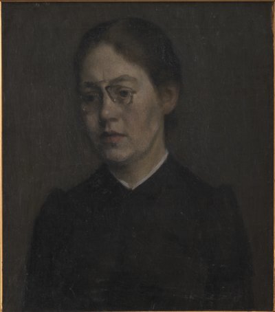 Malarka Elisabeth Wandel autorstwa Vilhelm Hammershøi