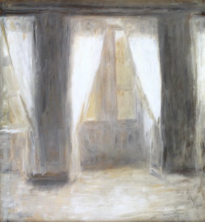 Salon na Frederiksberg Allé autorstwa Vilhelm Hammershøi