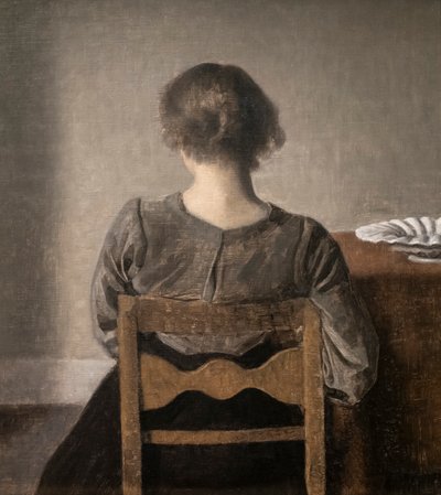 Hvile zwany także Repos autorstwa Vilhelm Hammershoi