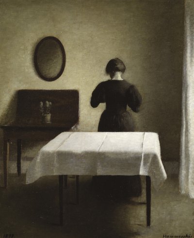 Wnętrze, 1898 autorstwa Vilhelm Hammershoi
