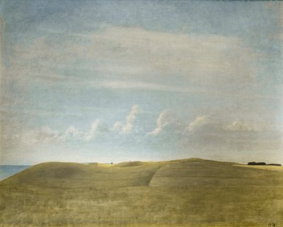 Krajobraz (widok Refsnaes) autorstwa Vilhelm Hammershoi