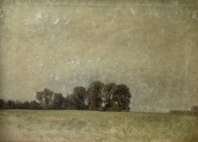 Krajobraz, 1909 autorstwa Vilhelm Hammershoi