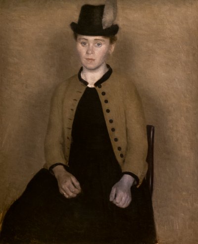 Portret Idy Ilsted autorstwa Vilhelm Hammershoi
