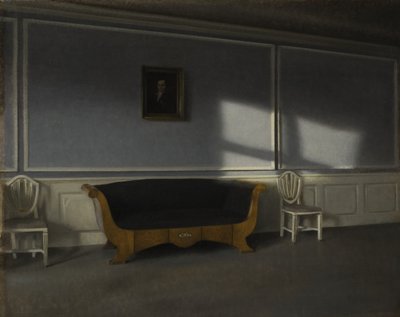 Słońce w Saloniku III, ok. 1905 autorstwa Vilhelm Hammershoi
