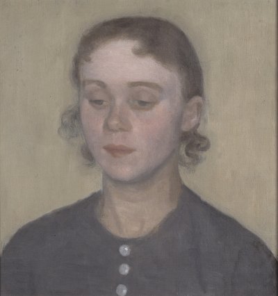 Żona artysty, Ida Hammershøi, z domu Ilsted autorstwa Vilhelm Hammershøi