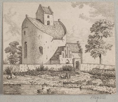 Kościół Bjernede autorstwa Vilhelm Kyhn