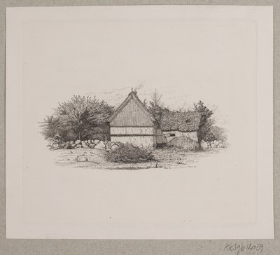 Dom na farmie autorstwa Vilhelm Kyhn