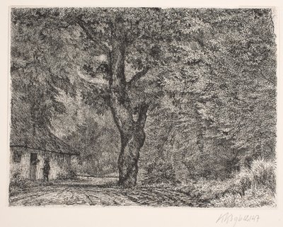 Dom w lesie autorstwa Vilhelm Kyhn