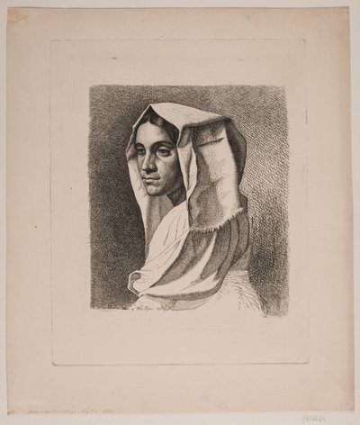 Włoska wieśniaczka autorstwa Vilhelm Kyhn