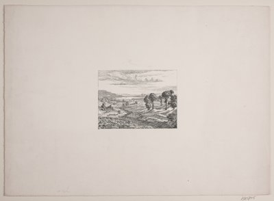 Krajobraz z regionu Himmelbjerg autorstwa Vilhelm Kyhn